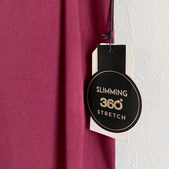 Harve Benard Classic Bootcut Slimming Split Hem Stretch Trousers Size 8 NEW NWT - Picture 9 of 11